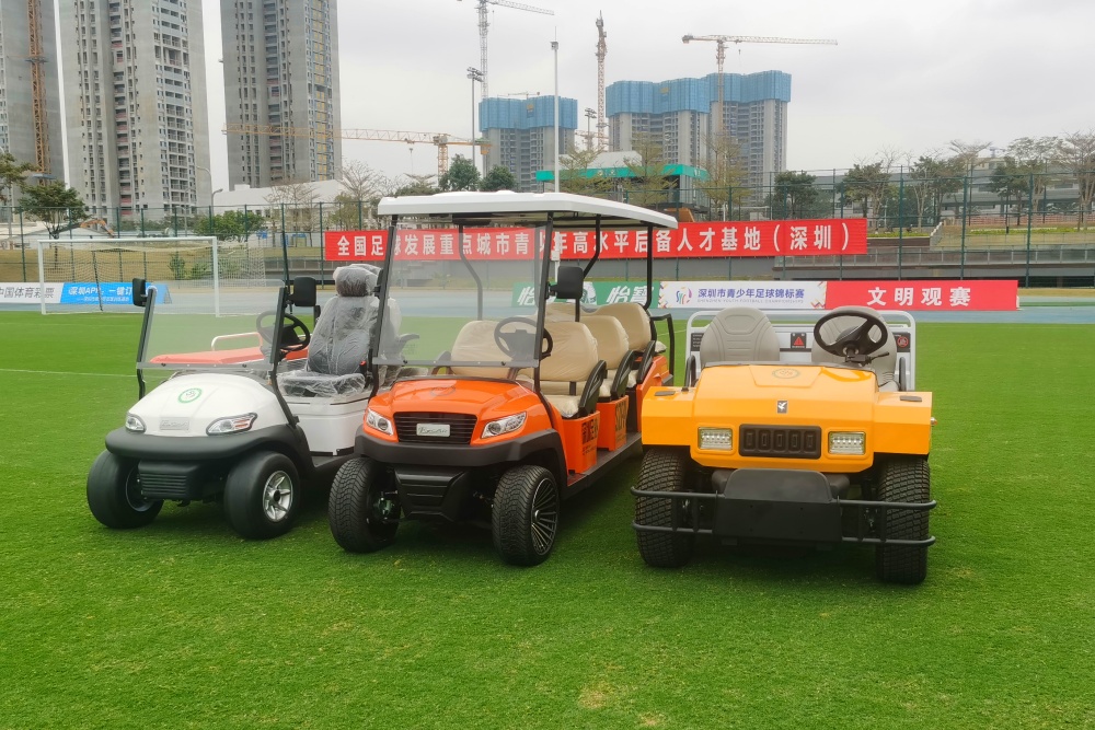 青少年足球訓(xùn)練基地救護(hù)車高爾夫觀光車草坪工作車電瓶接待車